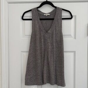 Z Supply Heather Gray V-Neck Sleeveless Tank